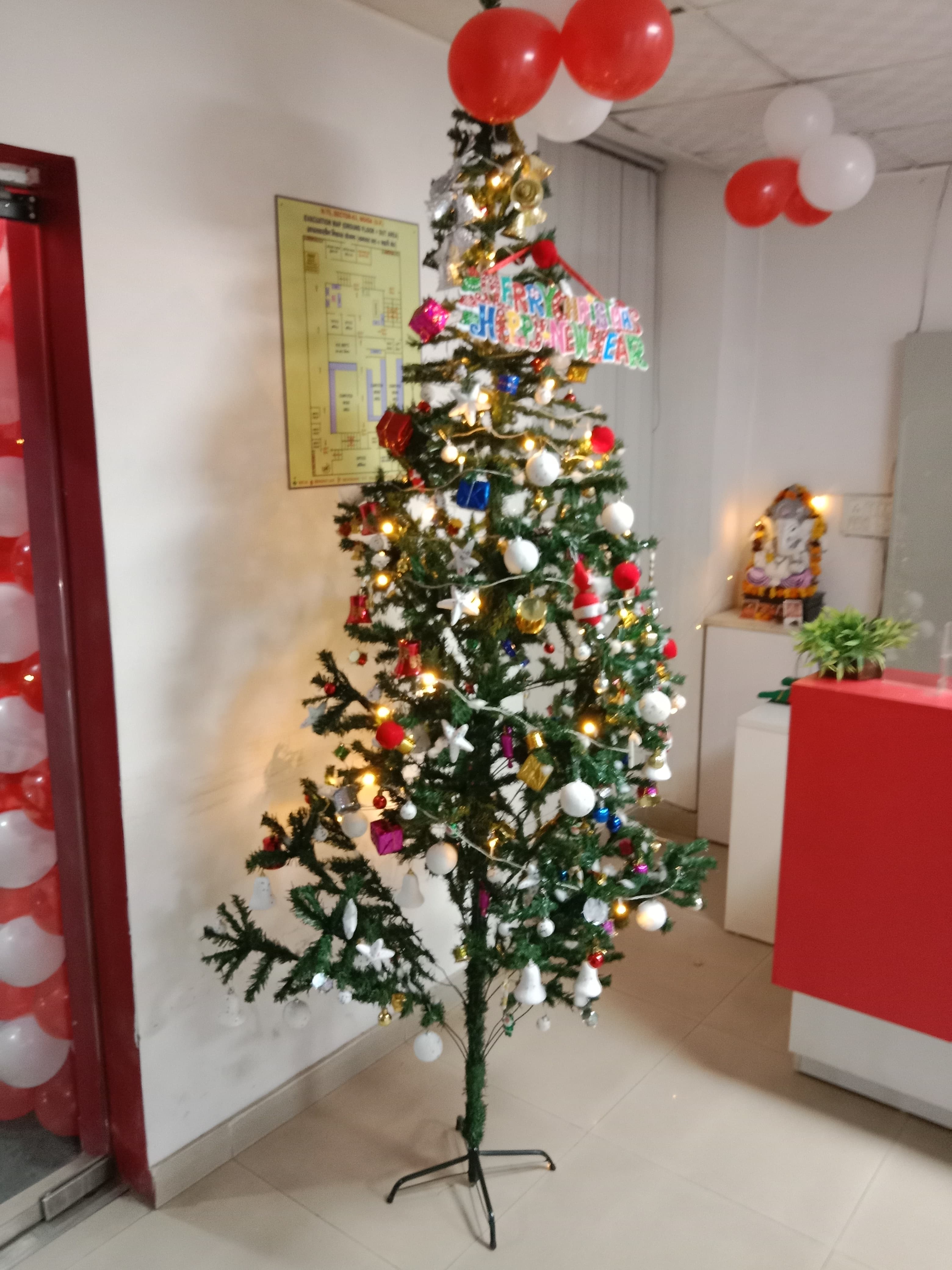  christmas tree decorations in gurgaon